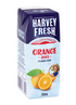 Orange Juice UHT Tetra Pak 24 x 250mL CARTON Harvey Fresh