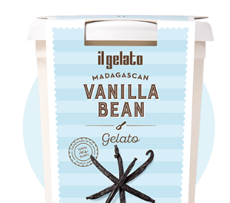 Ice Cream Madagascan Vanilla Bean 5lt Tub Il Gelato