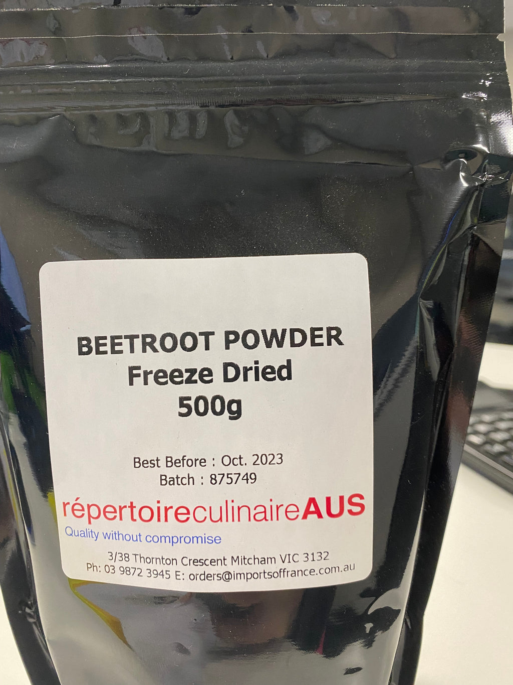 Freeze Dried Beetroot Powder 500g Repertoire Culinaire