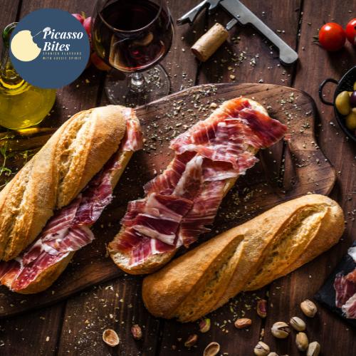 Jamon Iberian Gold Hand Sliced Ham 100% Acorn Fed 80g pkt Picasso Bites (Pre order 3 days)