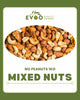 Mixed Nuts Raw Premium (No Peanuts) 1kg Bag Evoo QF
