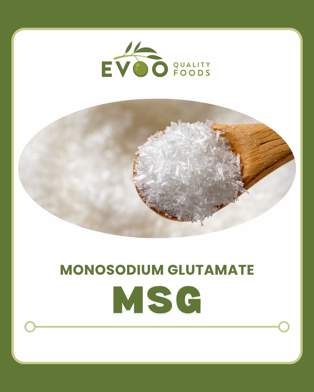 Monosodium Glutamate MSG 1kg EVOO