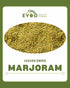 Marjoram Leaves Rubbed Dried 1kg Bag  EVOO QF