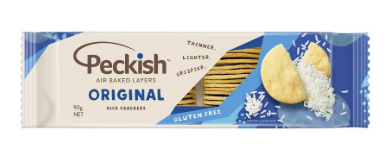 Rice Crackers Original GF 90gm Peckish
