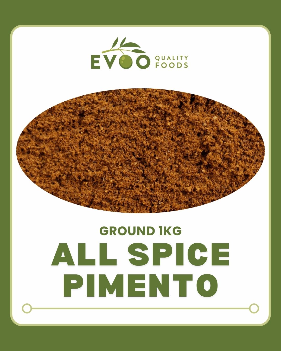 Allspice Ground 1kg Bag Evoo QF