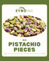 Pistachio Pieces 1kg Bag Evoo QF