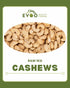 Cashew Nuts Raw Whole 1kg Bag Evoo QF