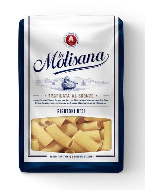 Rigatoni Pasta Dried #31 500g Bag La Molisana
