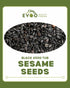 Sesame Seeds Black 450g Tub Evoo QF