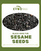 Sesame Seeds Black 450g Tub Evoo QF