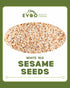 Sesame Seeds White 1kg Bag Evoo QF