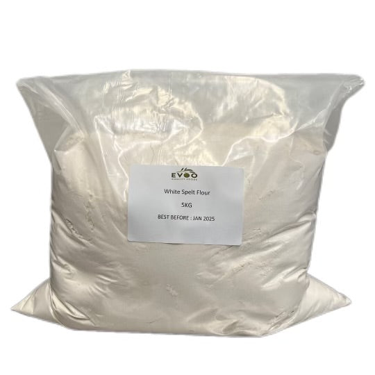 White Spelt Flour 5kg Bag Evoo QF