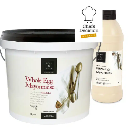 Mayonnaise Whole Egg 2.2kg Tub Birch & Waite