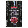 Sliced Red Peppers Fire Roasted A12 Tin Selesta