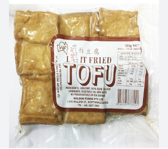 Light Fried Tofu 250gm Pkt WF