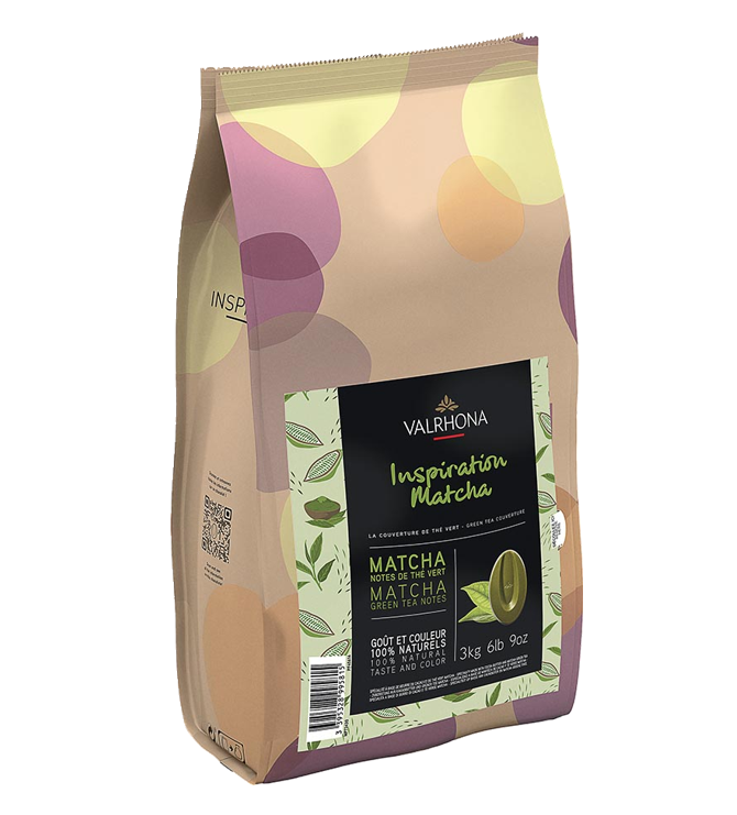 Matcha Inspiration Chocolate 3kg BAG Valrhona (Pre Order 7 days)