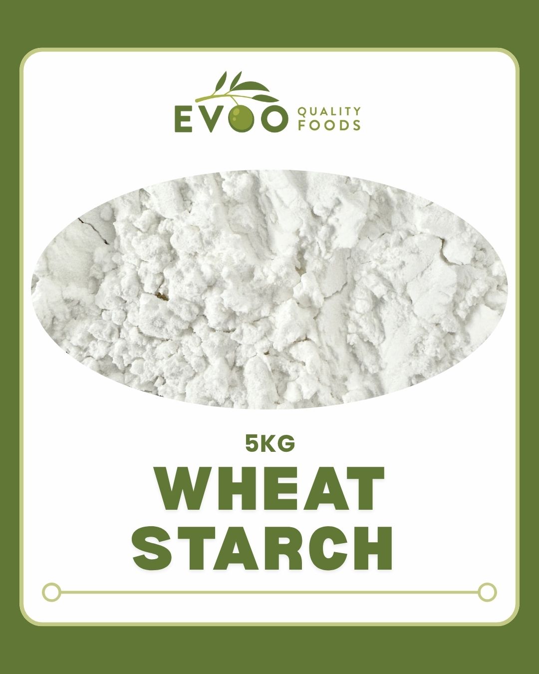 Wheat Starch 5kg Bag Evoo QF