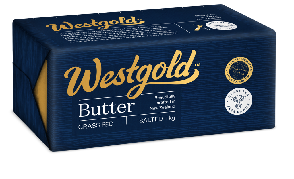 SALTED Butter 1kg Block Westgold Free Range (Blue)