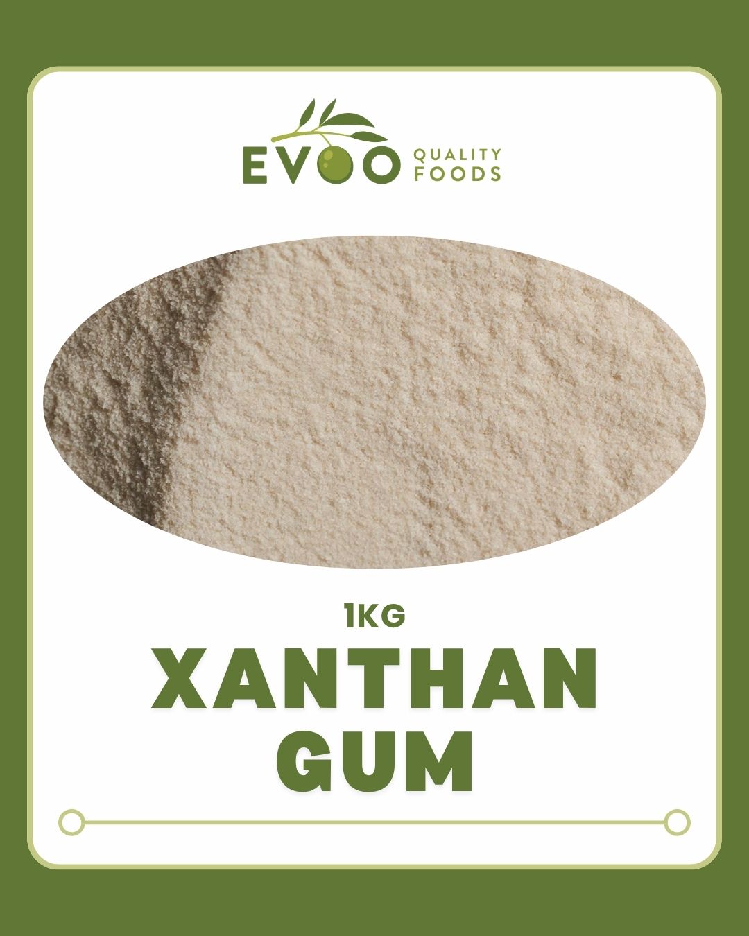 Xanthan Gum 1kg Bag Evoo QF