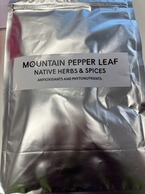 Mountain Pepper Leaf 1kg Bag (Fine) Pre Order 5 Days