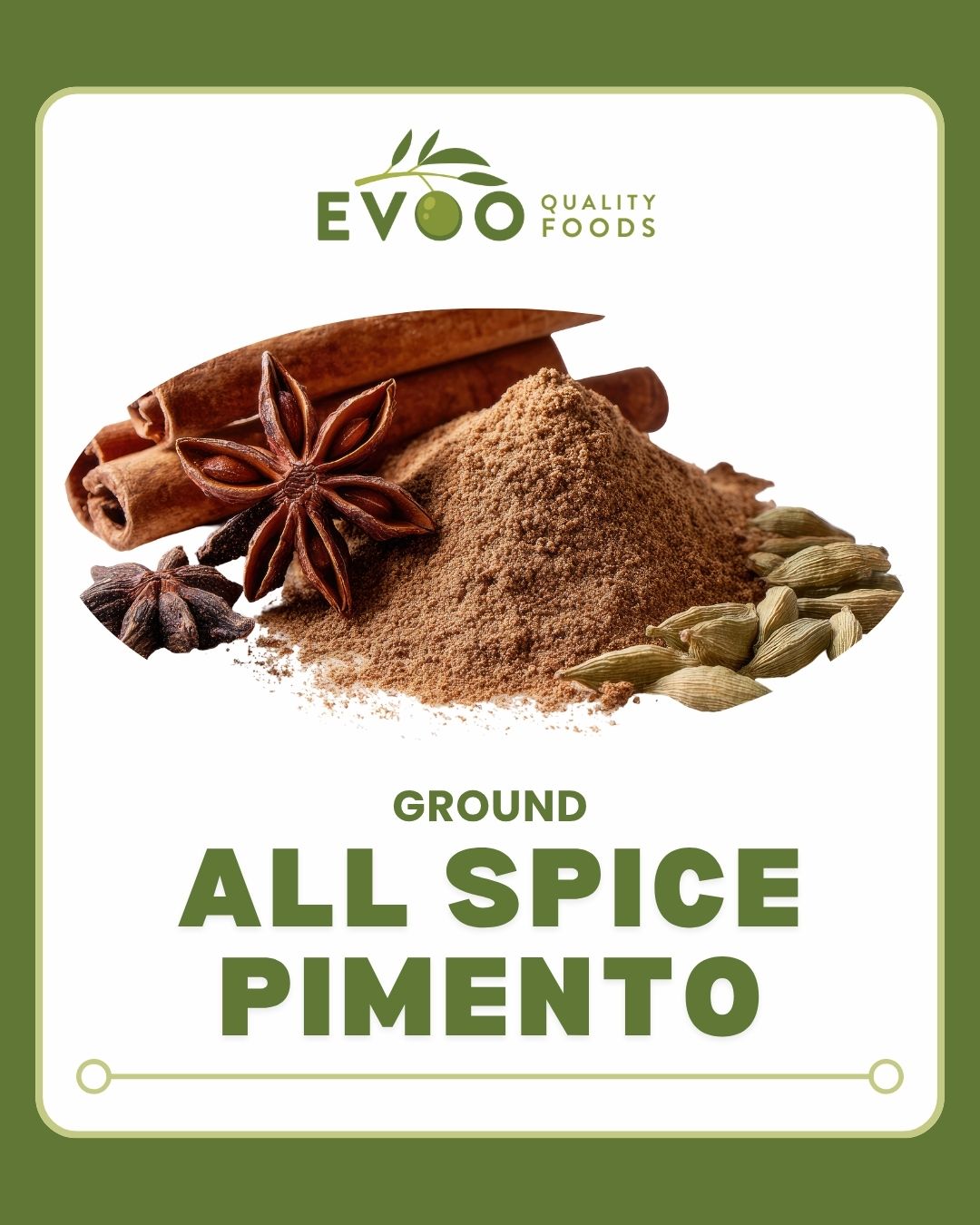 Allspice Ground 1kg Bag Evoo QF