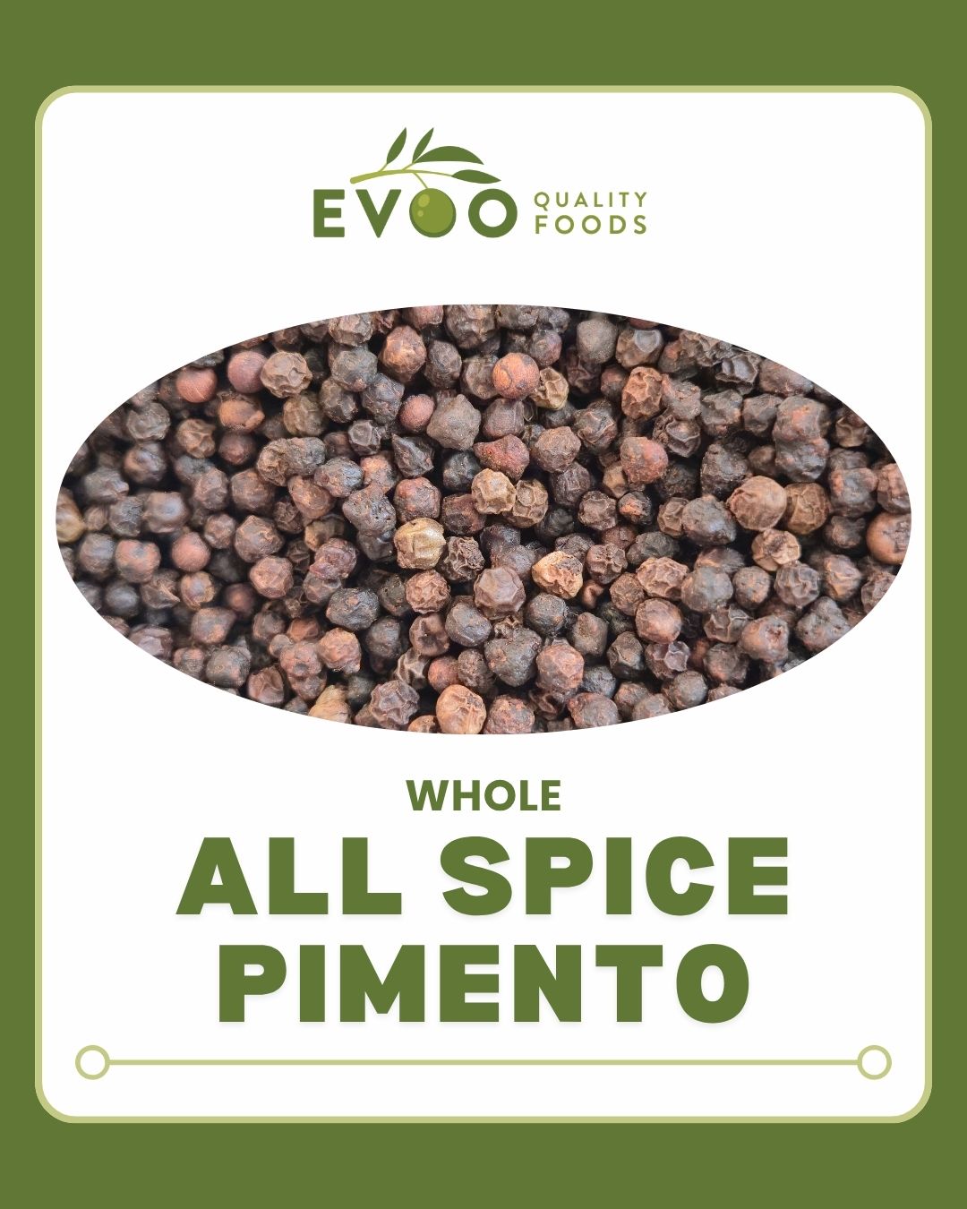 Allspice Whole 1kg Bag (Pimento) Evoo QF