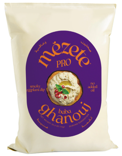 Baba Ghanoush Dip Authentic Middle Eastern 1kg Pouch Mezete