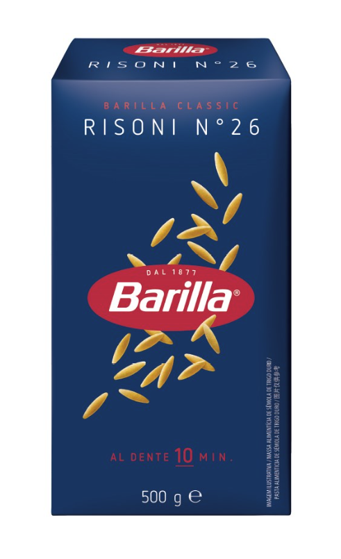 Risoni Pasta Dried 500g Barilla (#26)
