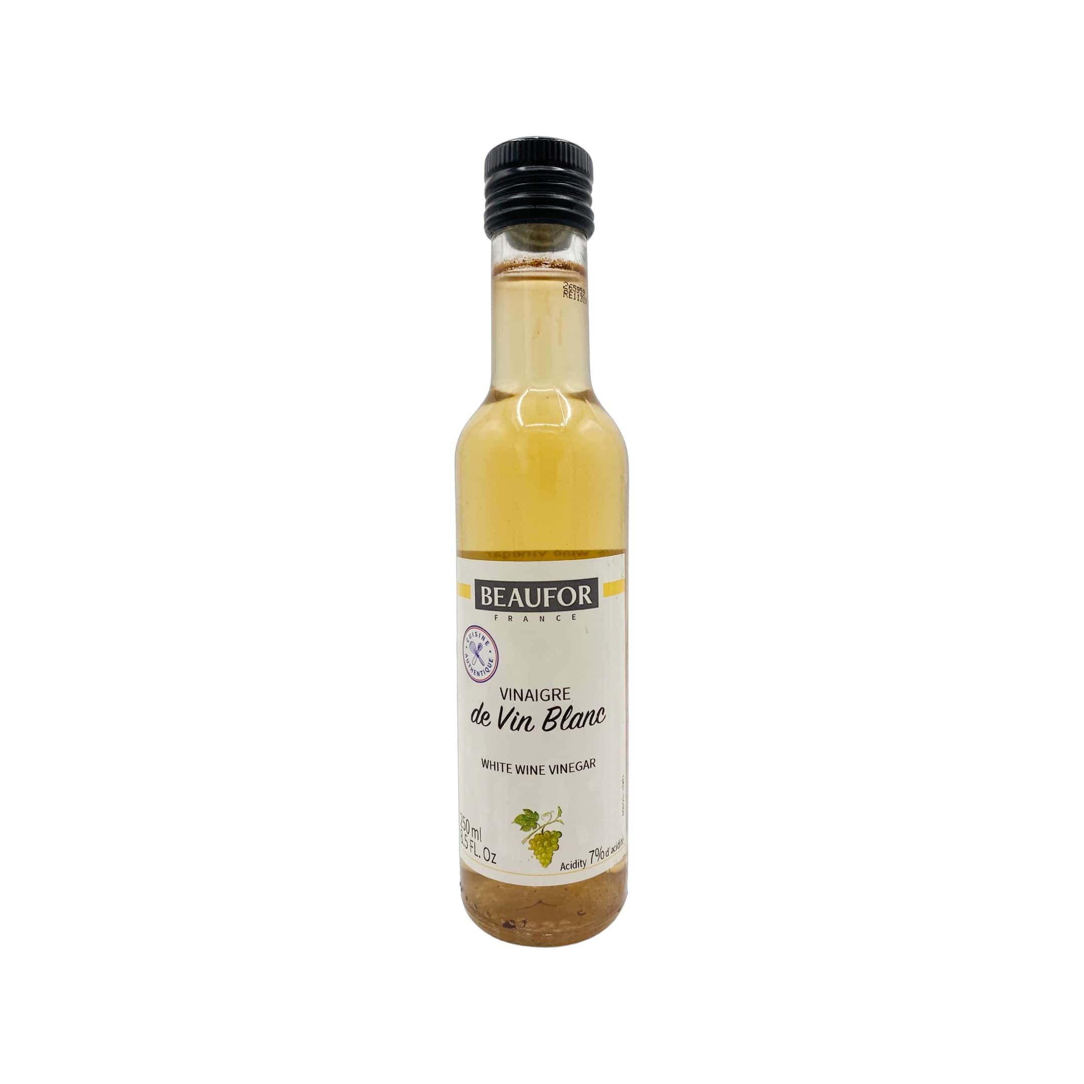 White Wine Vinegar 250ml Beaufor (D)