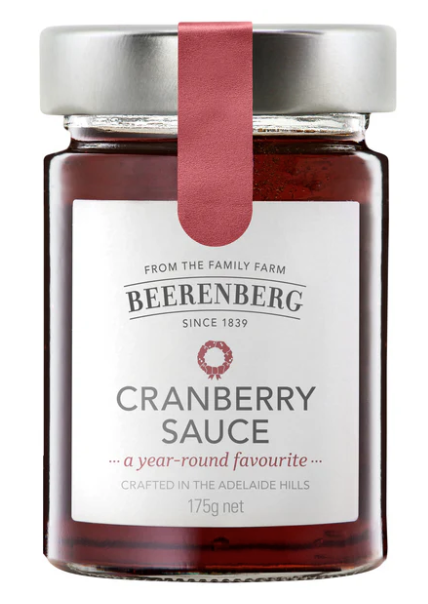 Cranberry Sauce GF 175g Jar Beerenberg