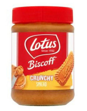 Biscoff Biscuit Spread Crunchy 400g Tub Lotus