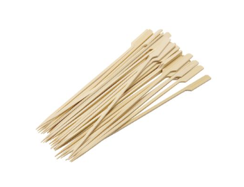 Paddle Sticks Bamboo Skewers 12cm x 100 pkt Greenmark