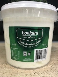 Goats Curd Local 2kg Tub Bookara