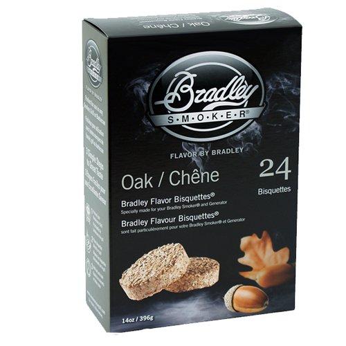 Oak Flavour Smoking Bisquettes 24pc Bradley Smoker (4 Day Pre Order)