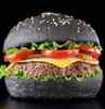 Brioche CHARCOAL Vegan Bun 90g x 70 Carton Frozen Borthwick