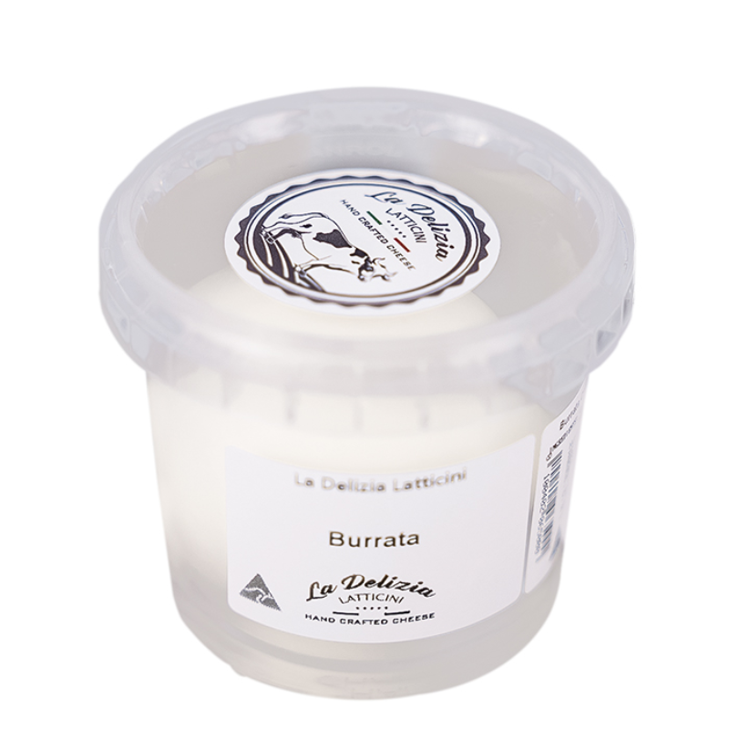 Burrata Cheese Fresh (8pc x 100g) Tub La Delizia (2 Day Pre Order)