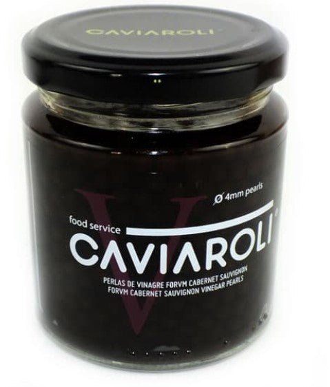 Caviaroli Pearls of FORVM Cabernet Sauvignon Vinegar 200g Jar Food Service