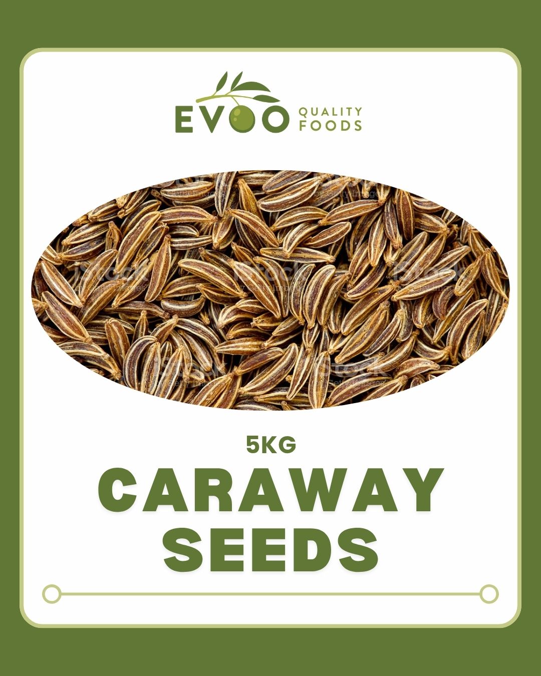 Caraway Seeds 5kg Evoo QF