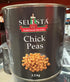 Chickpeas 2.5kg Tin Selesta