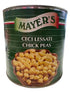 Can of Mayer's Ceci Lessati Chick Peas on a counter