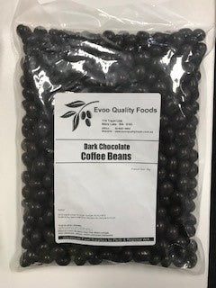 Dark Chocolate Coffee Beans 1kg Evoo QF