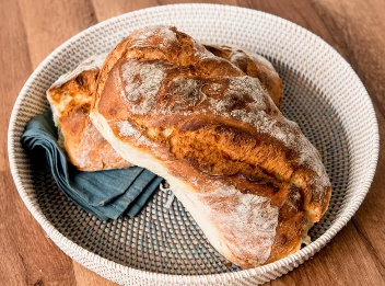 Bread Ciabatta Sourdough Loaves WHOLE 10 x 800gm Carton Frozen Il Granino