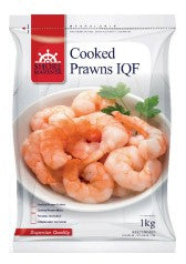 Prawn Cooked Cutlet 1kg Bag Frozen Shore Mariner