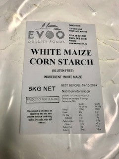 Corn Flour Maize Starch GF 5kg Bag Evoo QF