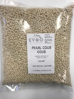 Couscous Pearl 1kg Bag EVOO QF (D)