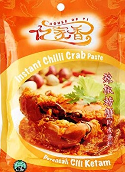 Chili Crab Instant Paste 200g Pkt House of Yi