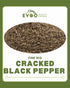 Cracked Black Pepper (Fine 16/24) 1kg Bag Evoo QF (2)