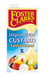 Custard Vanilla Flavoured 1lt UHT Foster Clarks