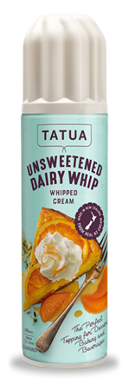 Dairy Whip Unsweetened 500g Can Tatua