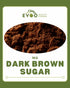 Dark Brown Sugar 1kg Bag Evoo QF